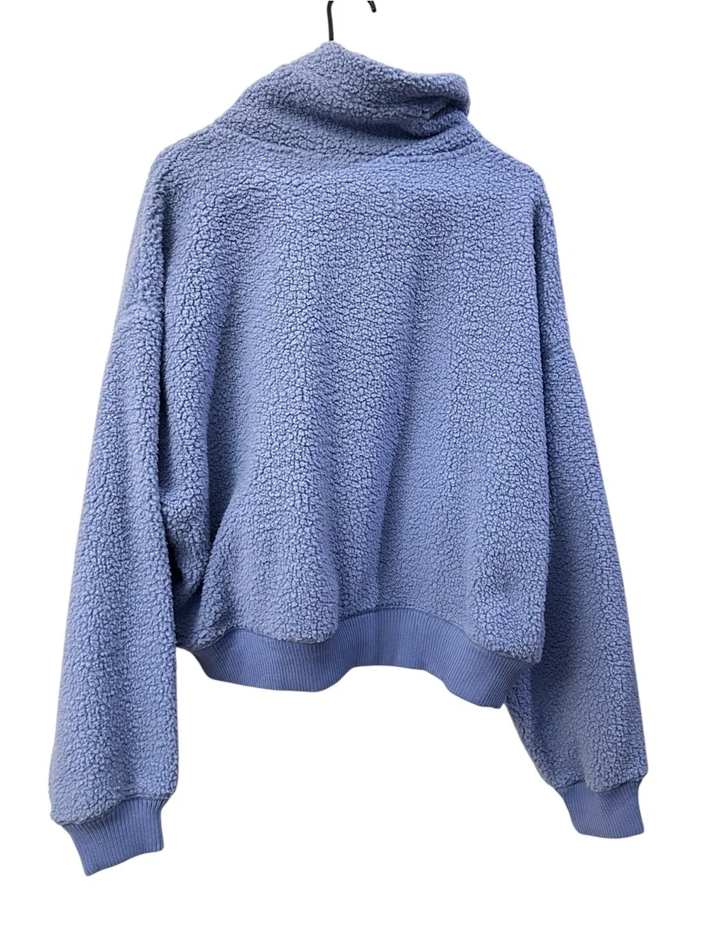 NWT Free People Alpine Sherpa Jacket in Peri